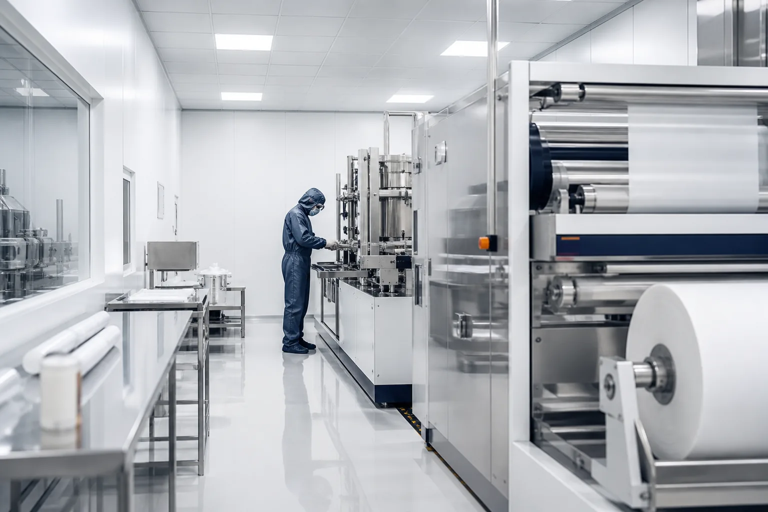 100,000 level GMP clean room